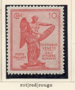 Italy 1922 Early Issue Fine Mint Hinged 10c. NW-122972