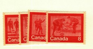 Canada #644-7 MNH
