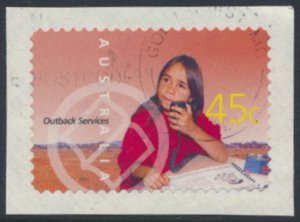 Australia  SG 2115  SC# 1974 Used SA Outback Services perf 11¾ see details s...