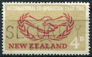 New Zealand Sc#373 Used, 4p car,  (1965)