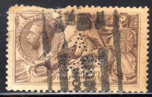 Great Britain  173 U, space filler, precancel -   cat$160.00