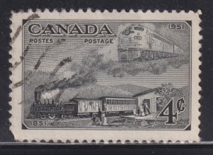 Canada 311 Postage Stamp Centenary 4¢ 1951