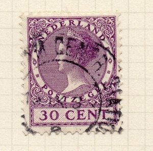 Netherlands 1924-26 Early Issue Fine Used 30c. NW-158730