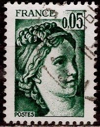 France; 1978; Sc. # 1562;  Used Single Stamp