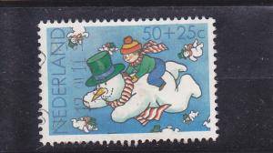 Netherlands  Scott#  B597  Used