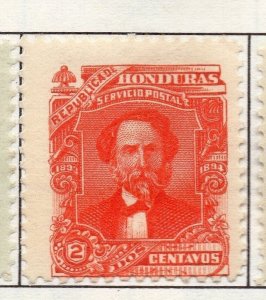 Honduras 1893 Early Issue Fine Mint Hinged 2c. 175720