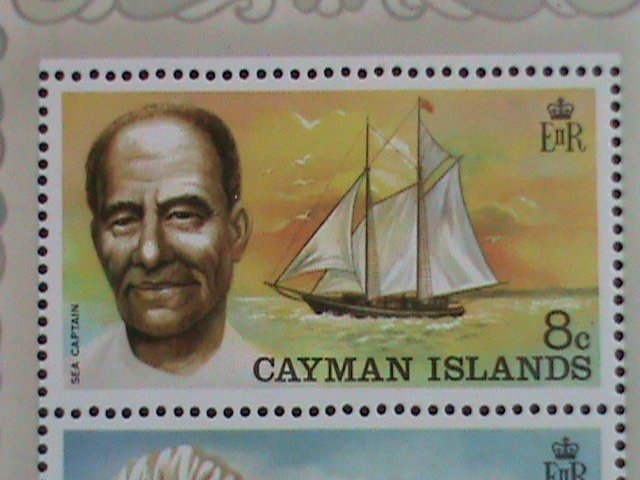 ​CAYMAN ISLANDS-1974-SC#351a- FAMOUS PERSONS MNH S/S-VERY FINE VERY FINE