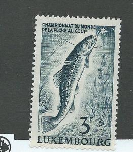 Luxembourg #405 Fish  (MNH) CV $0.40