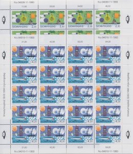 1994 EUROPE Finland 2 Minifuli Europe and the Discoveries MNH**