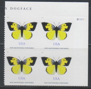 United States,  70c California Dogface Butterfly (SC# 5346) MNH PLT BLOCK