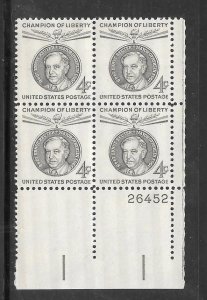 #1136 MNH Plate Block