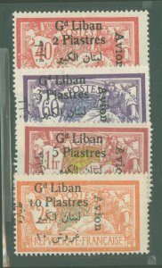 Lebanon #C5-C8  Single (Complete Set)