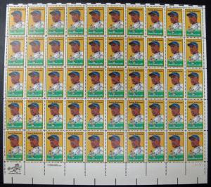 US #2016 Jackie Robinson Sheet of 50; MNH (55.00)