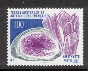 FRENCH ANTARCTIC 1997 Amethyst; Scott 222, Yvert 213; MNH