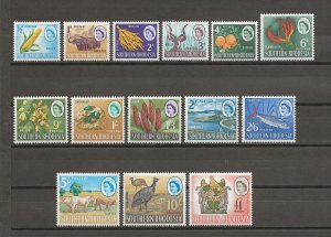 SOUTHERN RHODESIA 1964 SG 92/105 MNH Cat £38