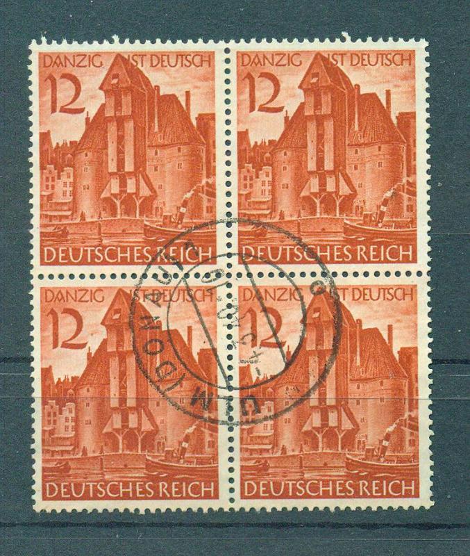 Germany sc# 493 bl/4 used cat value $3.20