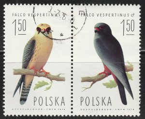 Poland stamp, Scott# 2076-2077, used, VF, pair of stamps, #2076-2077