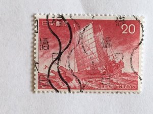 Japan – 1975-76 – Single “Ship” Stamp – SC# 1219 – Used