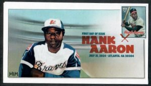 #5908 (73c) Hank Aaron - FDC - Wally Jr Cachet - DCP  Postmark