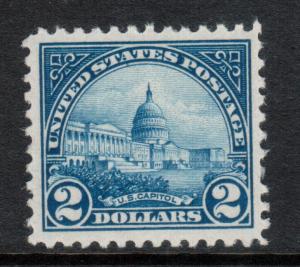 USA #572 Extra Fine Never Hinged