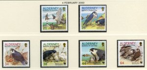 Alderney 2000 Endangered Species Set SGA140/A145 Unmounted Mint