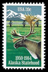 PCBstamps   US #2066 20c Alaska Statehood, MNH, (32)