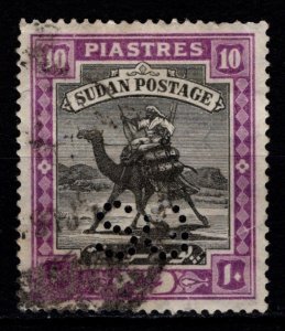 Sudan 1913 Official Inperf. S.G., 10p [Used]