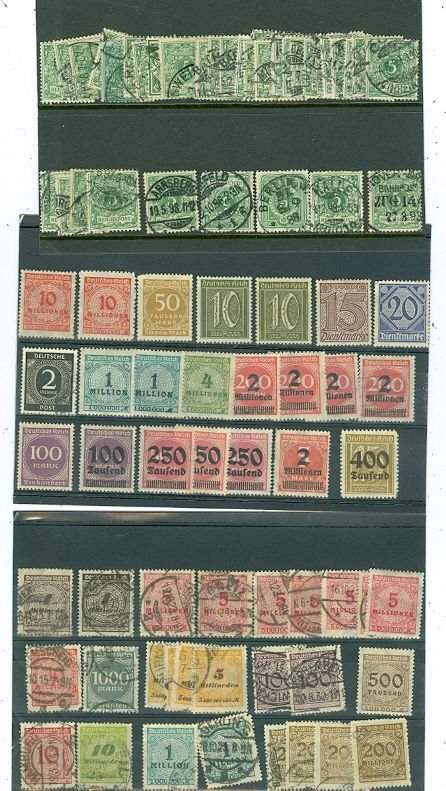 GERMANY EARLY  GOOD ACCUMULATION...MINT/USED