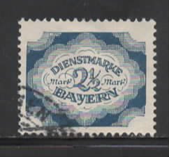 German States - Bavaria Sc # O49 used (RRS)