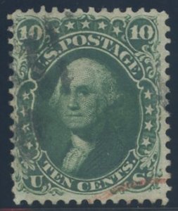 US Scott #62B Used, FVF