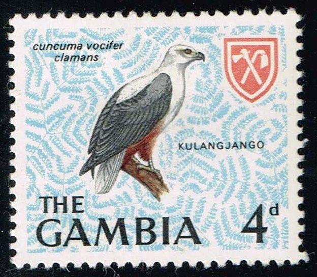 Gambia #220 Fish Eagle; Unused (0.40)