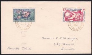 NEW CALEDONIA 1959 cover PAM cds...........................................B2597