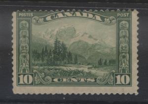 Canada - Scott 155 - Mt Hurd -1928 - MH - Single 10c Stamp