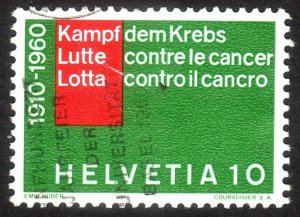 1960, Switzerland 10c, Used, Sc 378