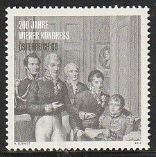 2015 Austria - Sc 2567 - MNH VF - 1 single - Congress of Vienna