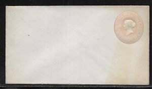 Victoria Postal Stationery Envelope H&G 3e Unused