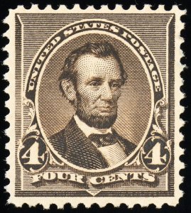 US Stamps # 222 MLH Superb Choice