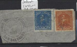 HONDURAS   (P1802B)  1893 PIECE 1C+10C  VFU