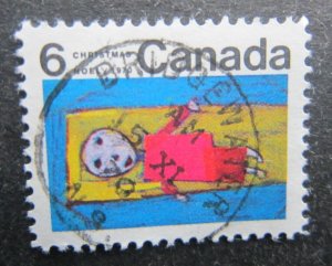 Canada #524 CDS Cancel Bridgewater, Nova Scotia {ebhs1}