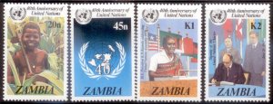 Zambia 1985 SC# 335-8 MNH-OG E48