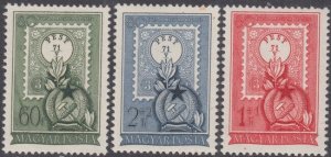 HUNGARY Sc# 973, B207-8 CPL MNH  STAMPS on STAMPS