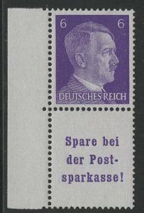 Germany Scott # 510, label A13.3, mint nh, se-tenant, Mi# S284