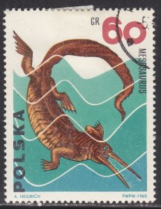 Poland 1310 Mesosaurus 1965