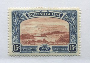 British Guiana 1898 5 cents mint o.g. hinged