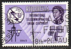 Rhodesia Sc #201 Used