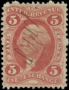 VEGAS - 1862-71 Revenue - Sc# R27c - Solid - Nice Looking!