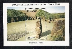 Iceland 1026 MNH 2004 Stamp Day Souv. Sheet