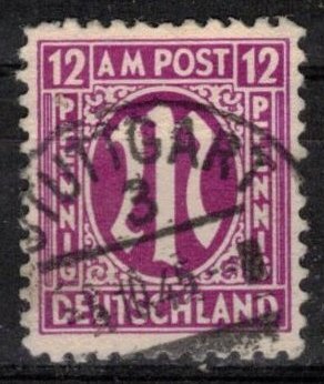 Germany - Allied Occupation - AMG - Scott 3N8