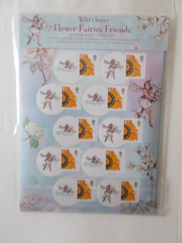 2009 Wild Cherry Flower Fairies Friends Kids Smilers Pack Complete U/M