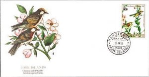 Cook Islands, Worldwide First Day Cover, Birds